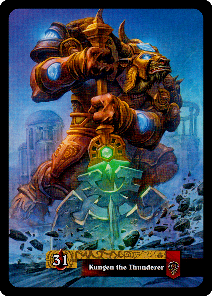 Kungen the Thunderer 背面